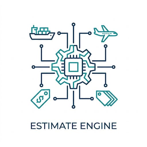 Estimate engine visual